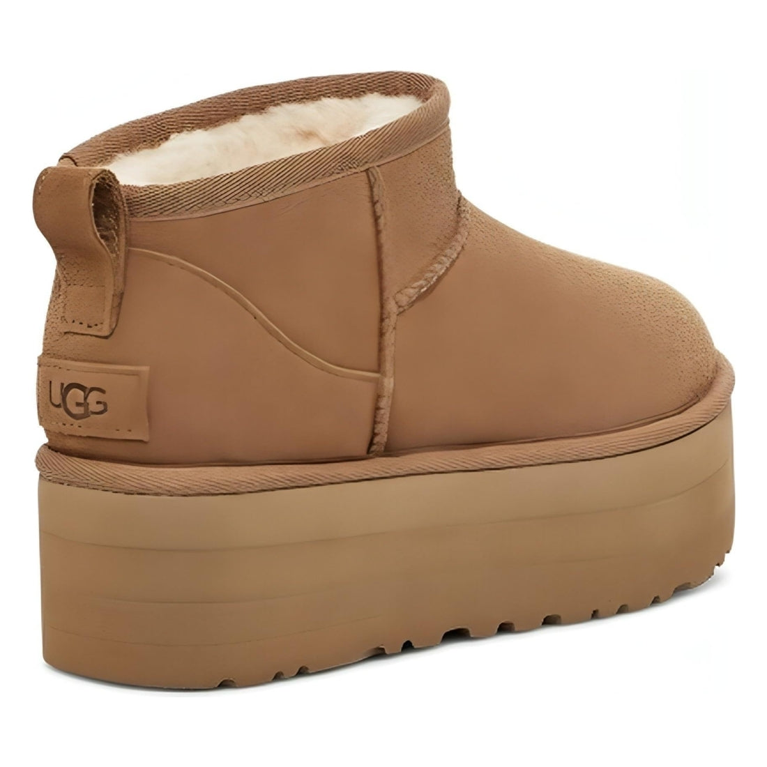 UGG womens chestnut classic ultra mini booties | Vilbury London