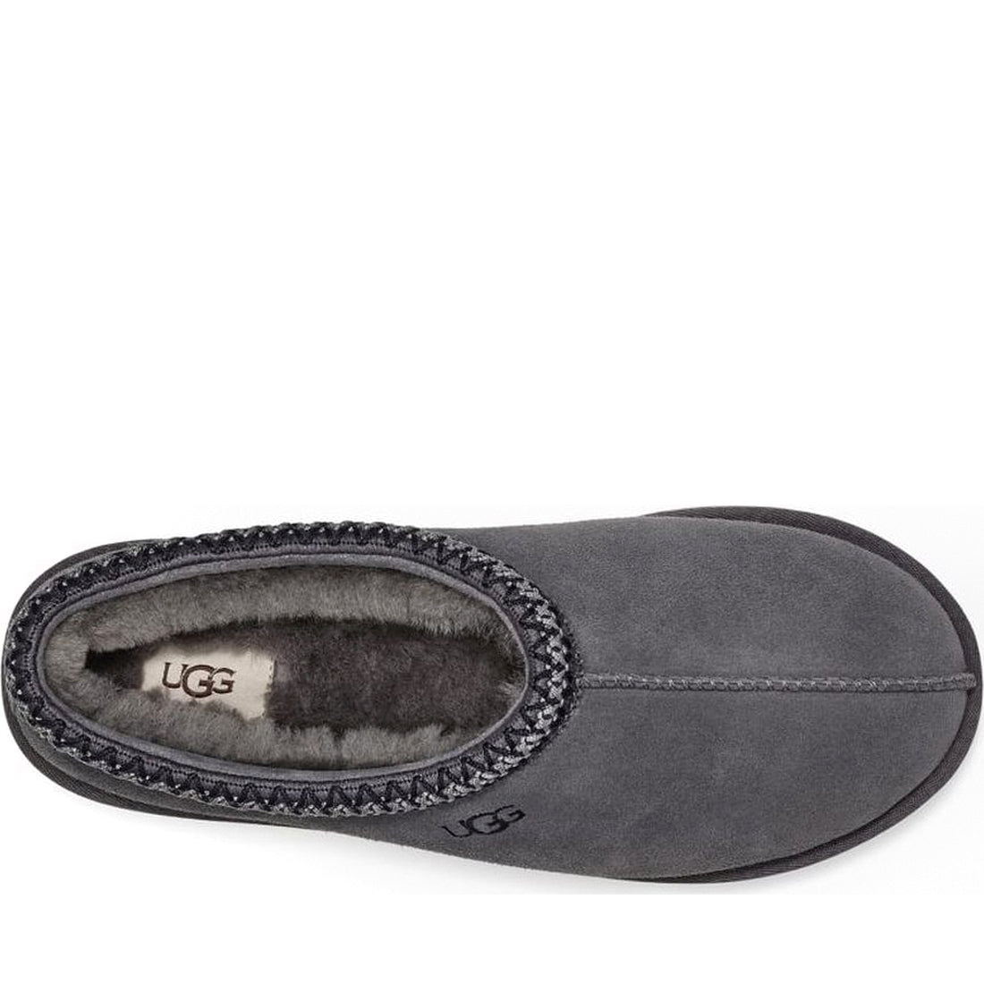 UGG mens dark grey tasman indoor slippers | Vilbury London