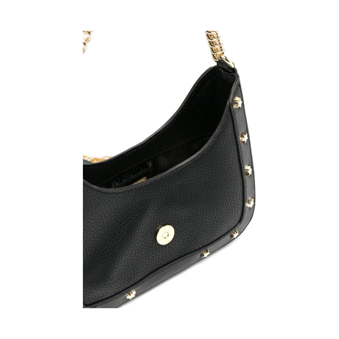 Versace Jeans Couture womens black couture hobo bag | Vilbury London