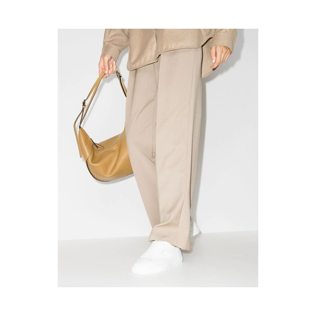 AXEL ARIGATO womens white clean 90 sneakers | Vilbury London