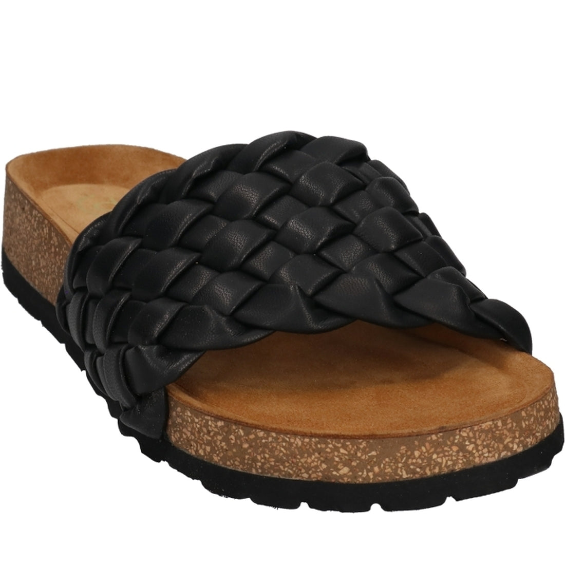 Bugatti Womens Black bolli revo slippers | Vilbury London