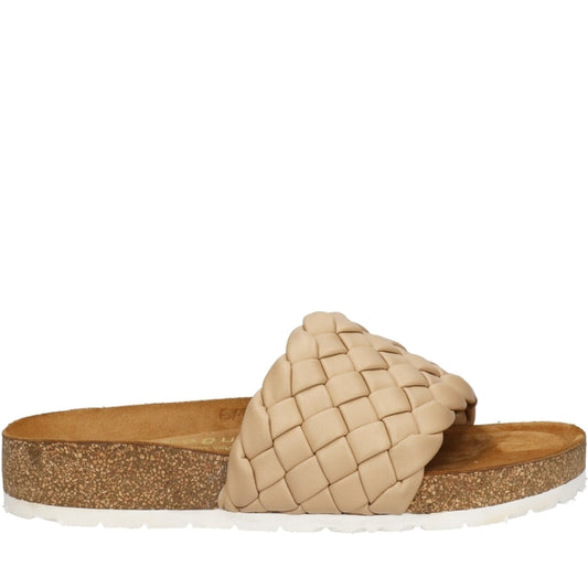 Bugatti Womens Beige bolli revo slippers | Vilbury London