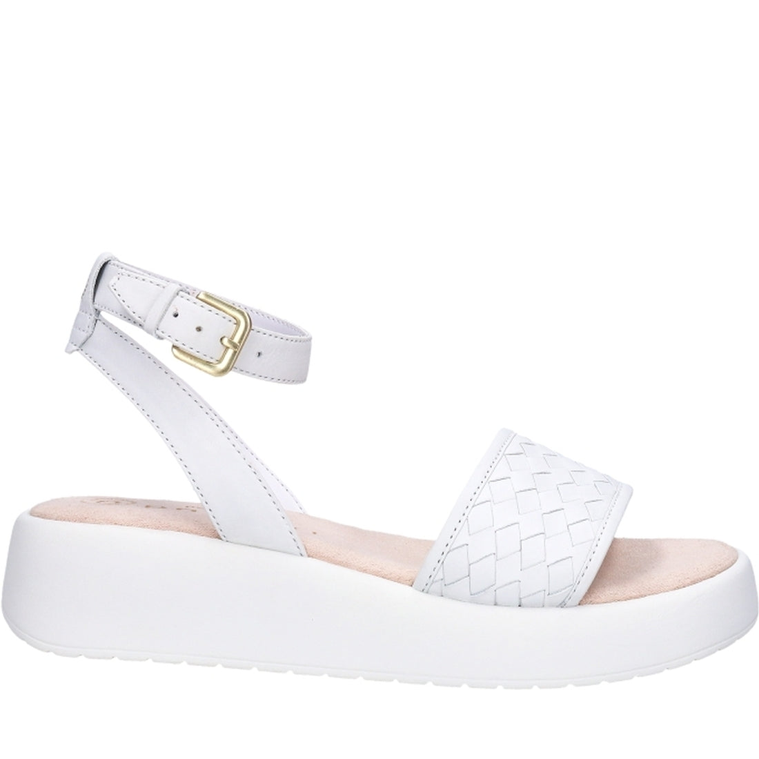 Bugatti Womens White kya sandals | Vilbury London