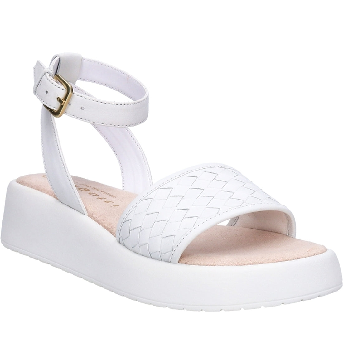 Bugatti Womens White kya sandals | Vilbury London