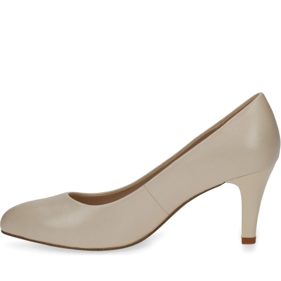 Caprice womens cream perlato elegant closed formal | Vilbury London