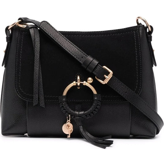 See By Chloe womens black joan shoulder bag | Vilbury London