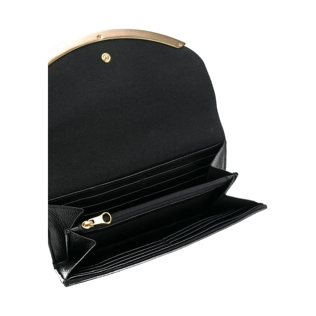 See By Chloe womens black lizzie long wallet | Vilbury London