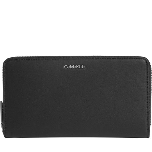Calvin Klein womens ck black must wallet | Vilbury London