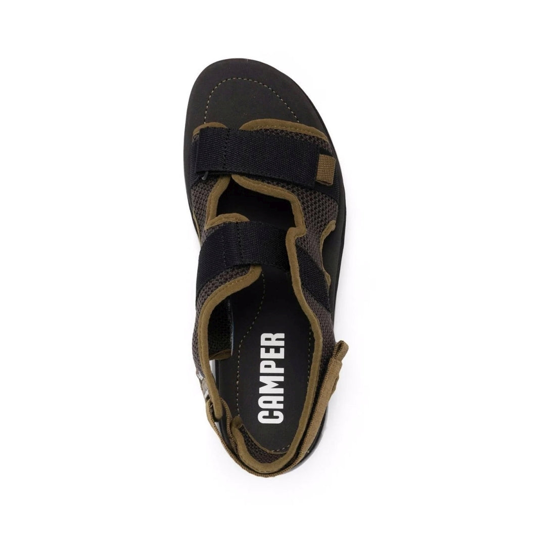 Camper Mens black casual open sandals | Vilbury London
