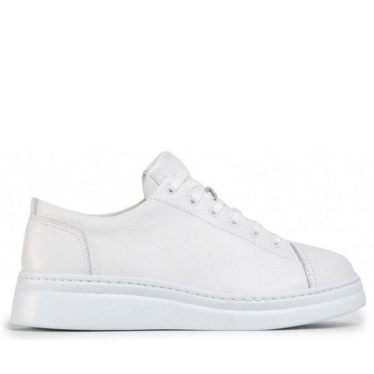 Camper Womens white casual closed flats | Vilbury London