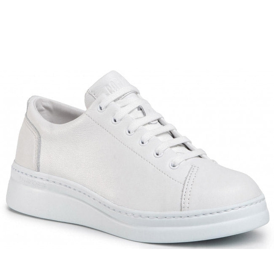 Camper Womens white casual closed flats | Vilbury London