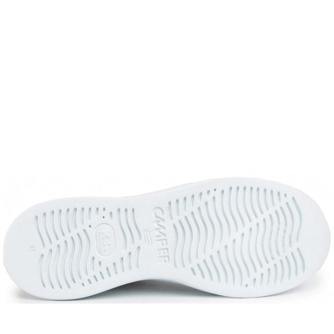Camper Womens white casual closed flats | Vilbury London