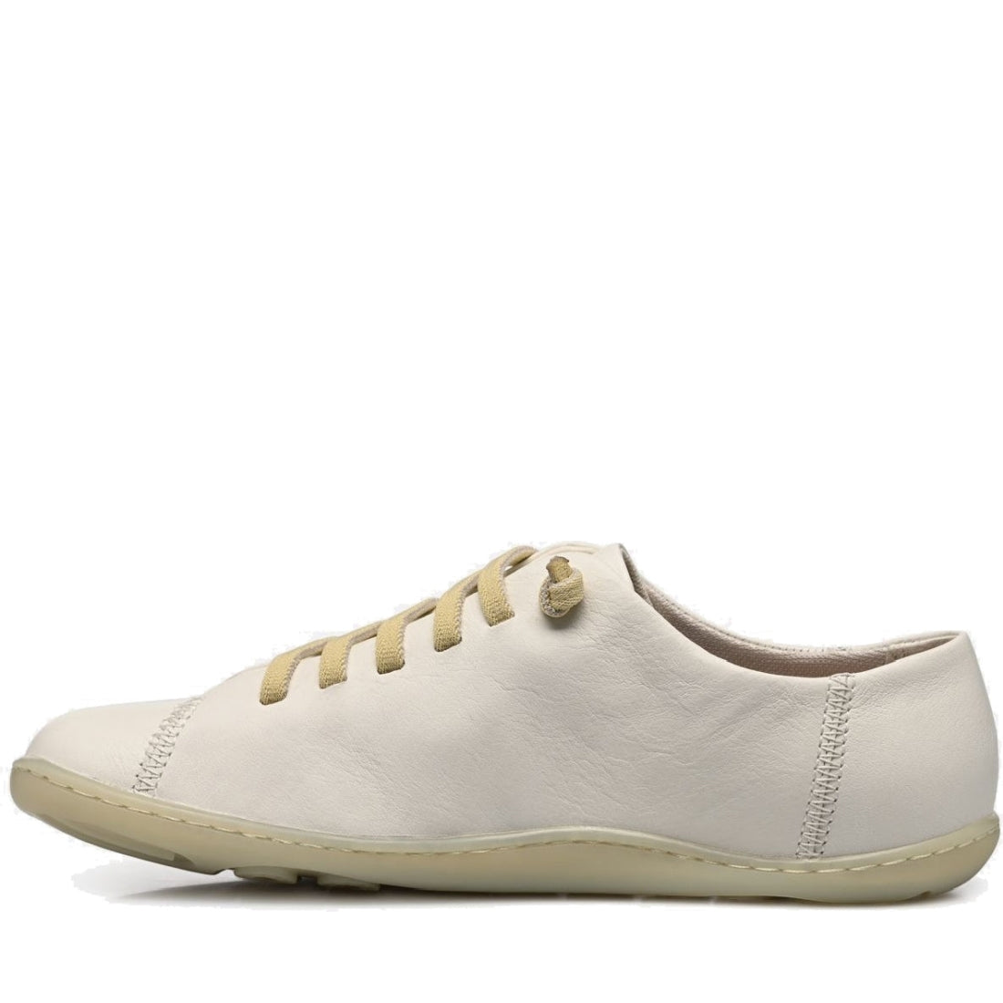 CAMPER womens white natural peu cami sport shoe | Vilbury London