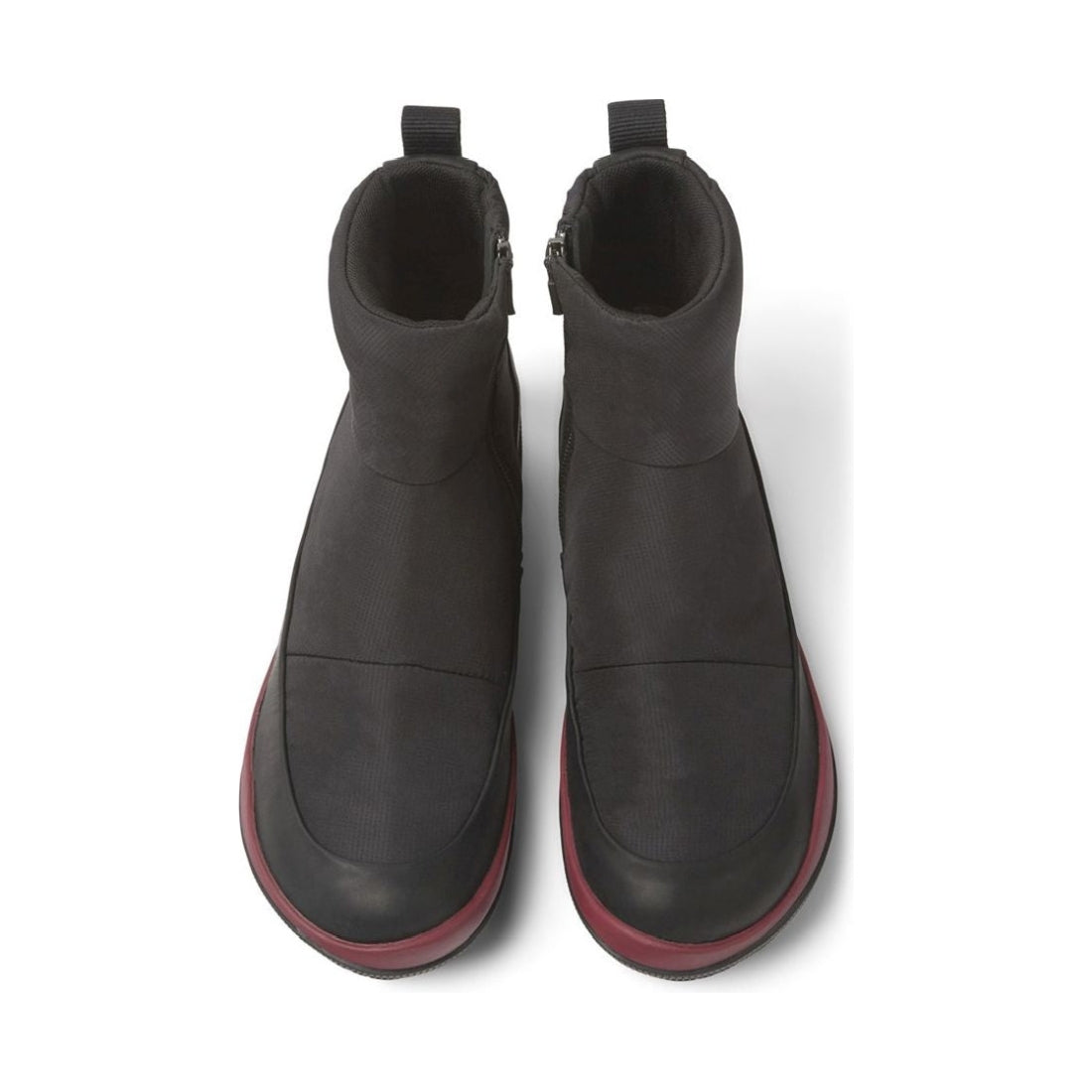 Camper womens Black triton negro chemise booties | Vilbury London