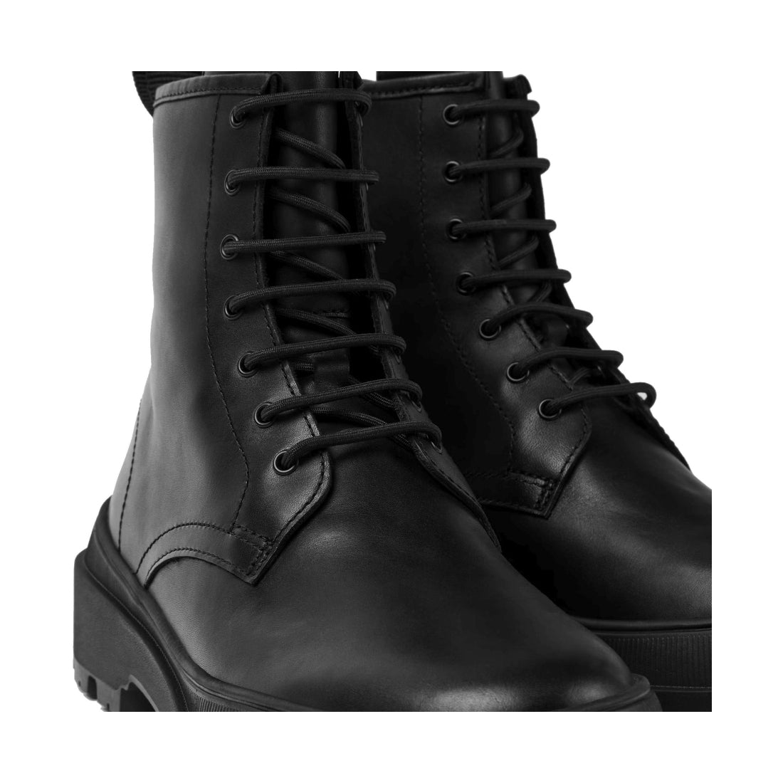 Camper womens Black force negro/brutus t booties | Vilbury London