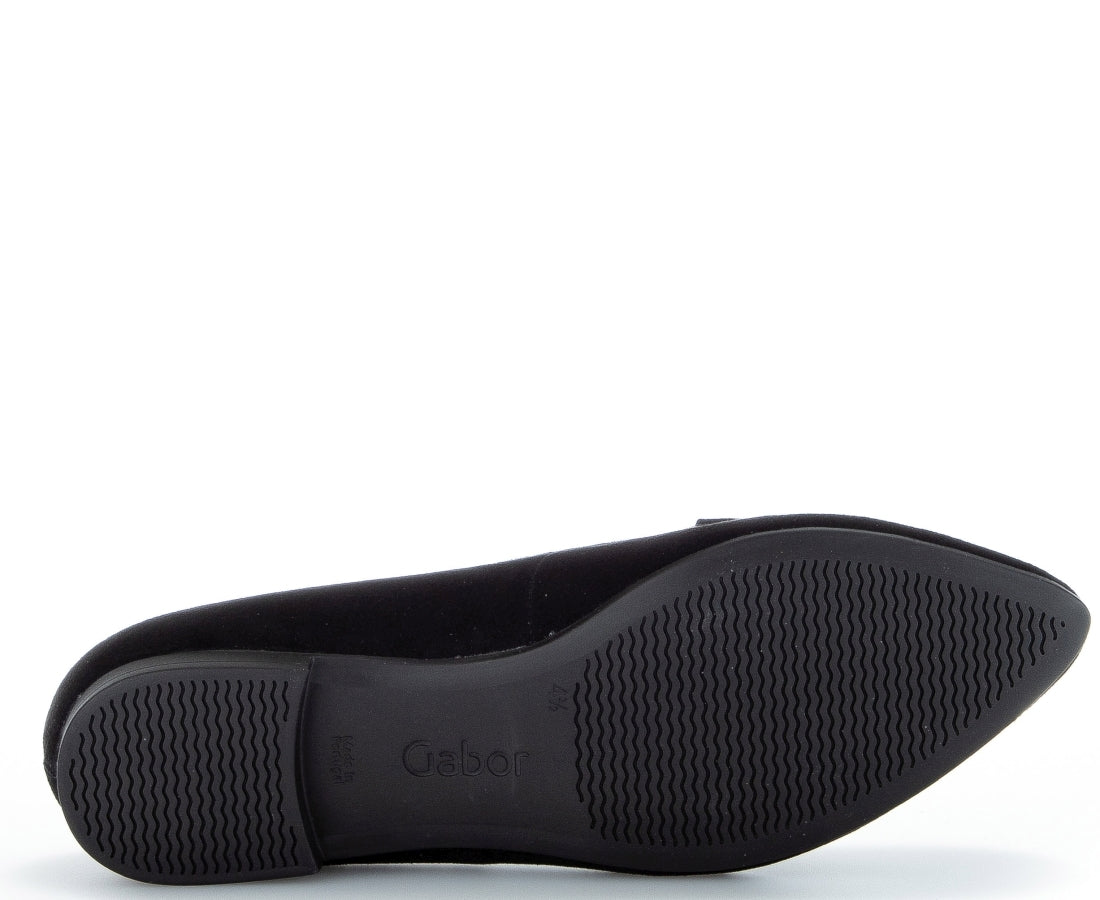 Gabor Womens schwarz casual closed shoes | Vilbury London