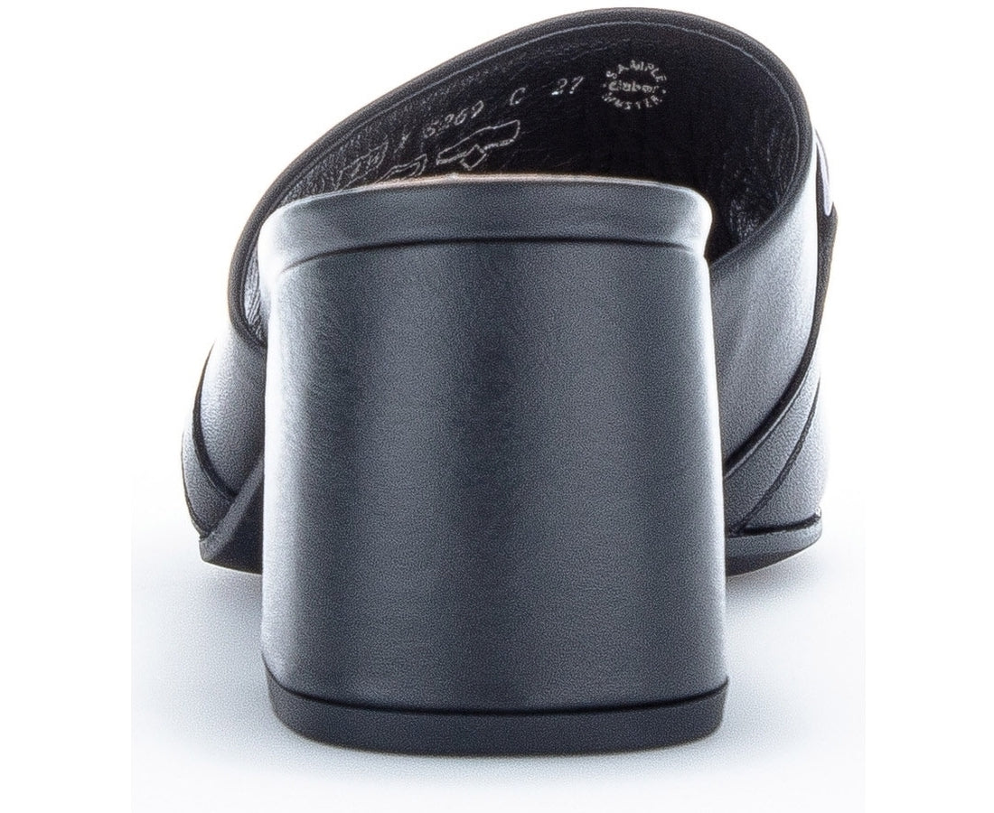 Gabor Womens schwarz casual open sandals | Vilbury London