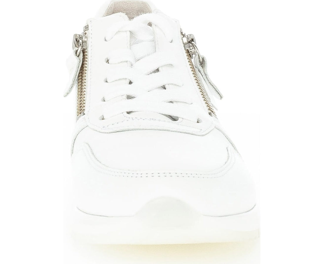 Gabor Womens weiss casual closed shoes | Vilbury London