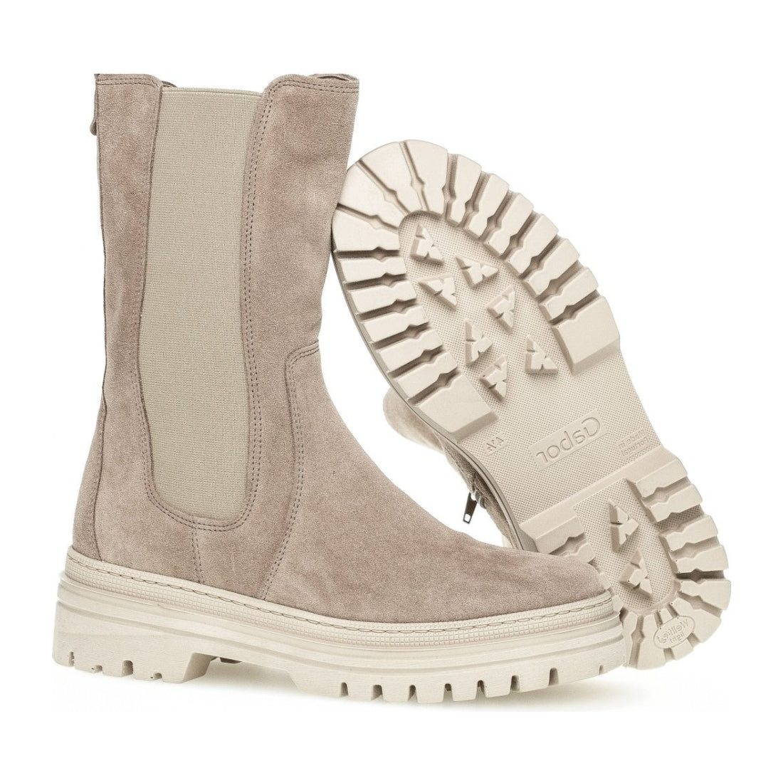 Gabor womens desert panna casual closed booties | Vilbury London