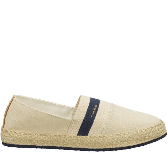 Gant Womens Beige Earth raffiaville espadrilles | Vilbury London