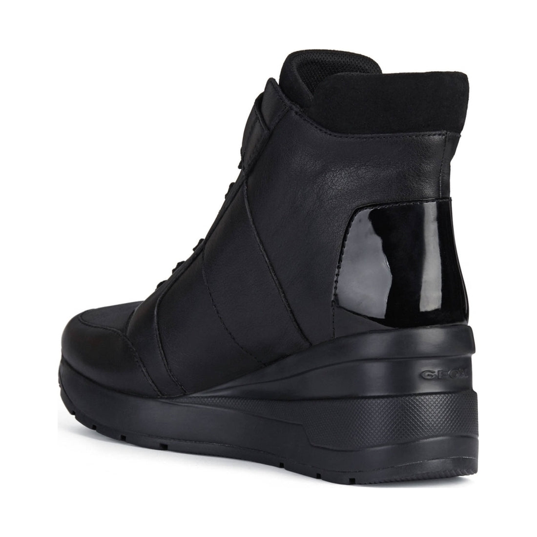 Geox womens Black zosma booties | Vilbury London