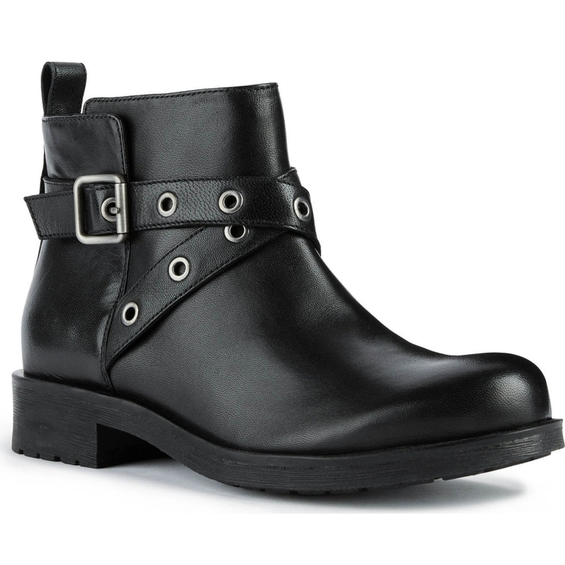 Geox womens Black rawelle booties | Vilbury London