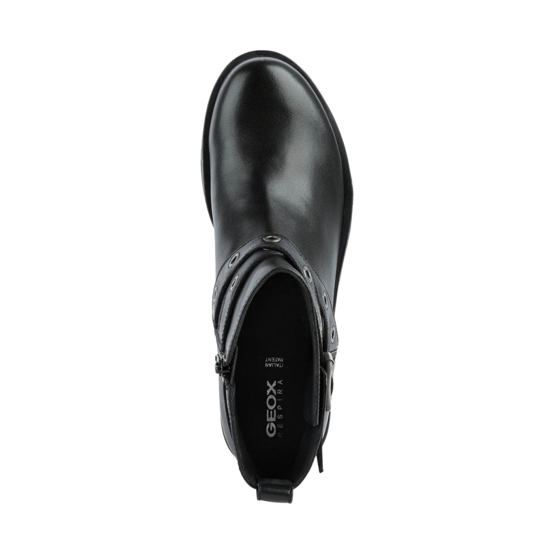 Geox womens Black rawelle booties | Vilbury London