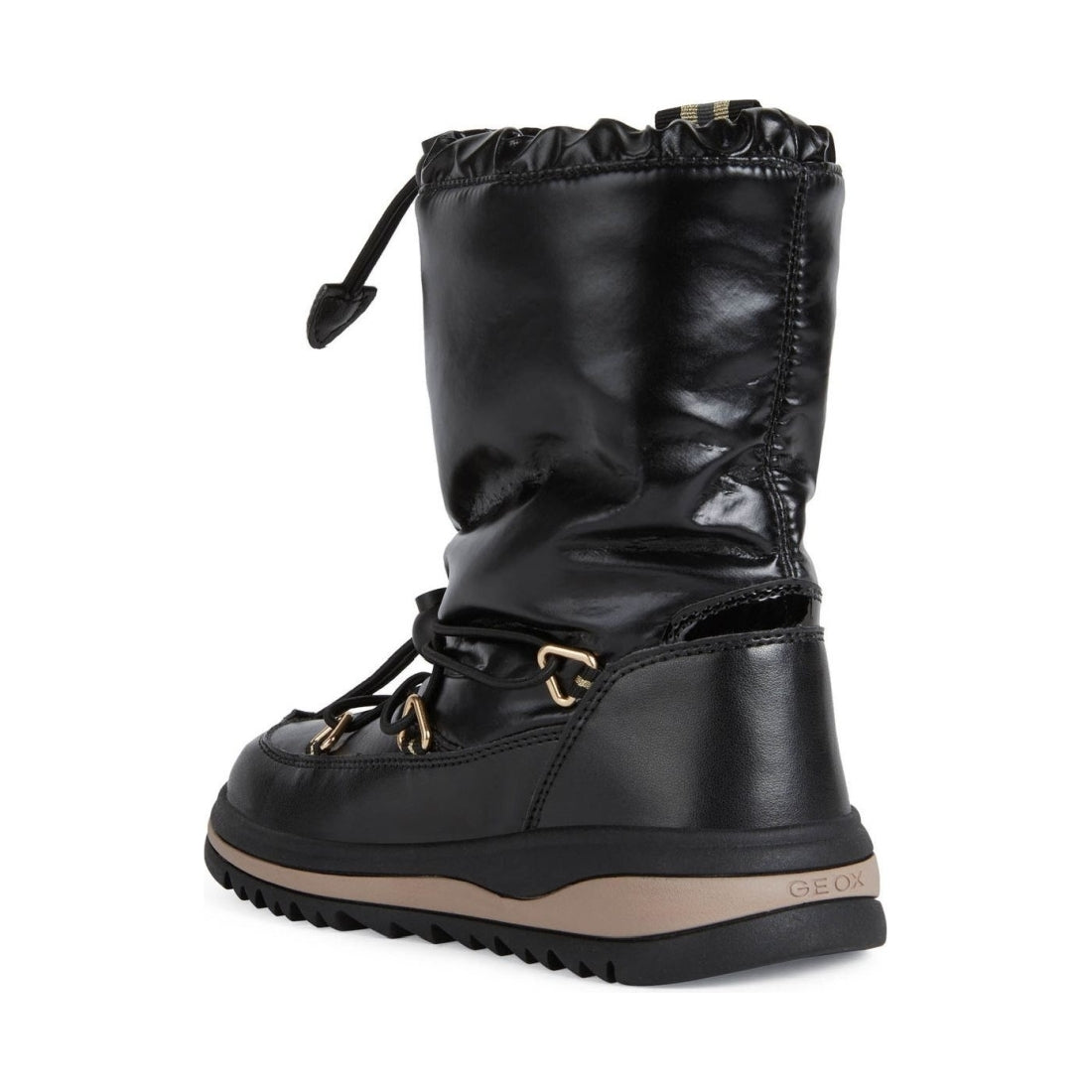 Geox girls Black Gold adelhide ab booties | Vilbury London