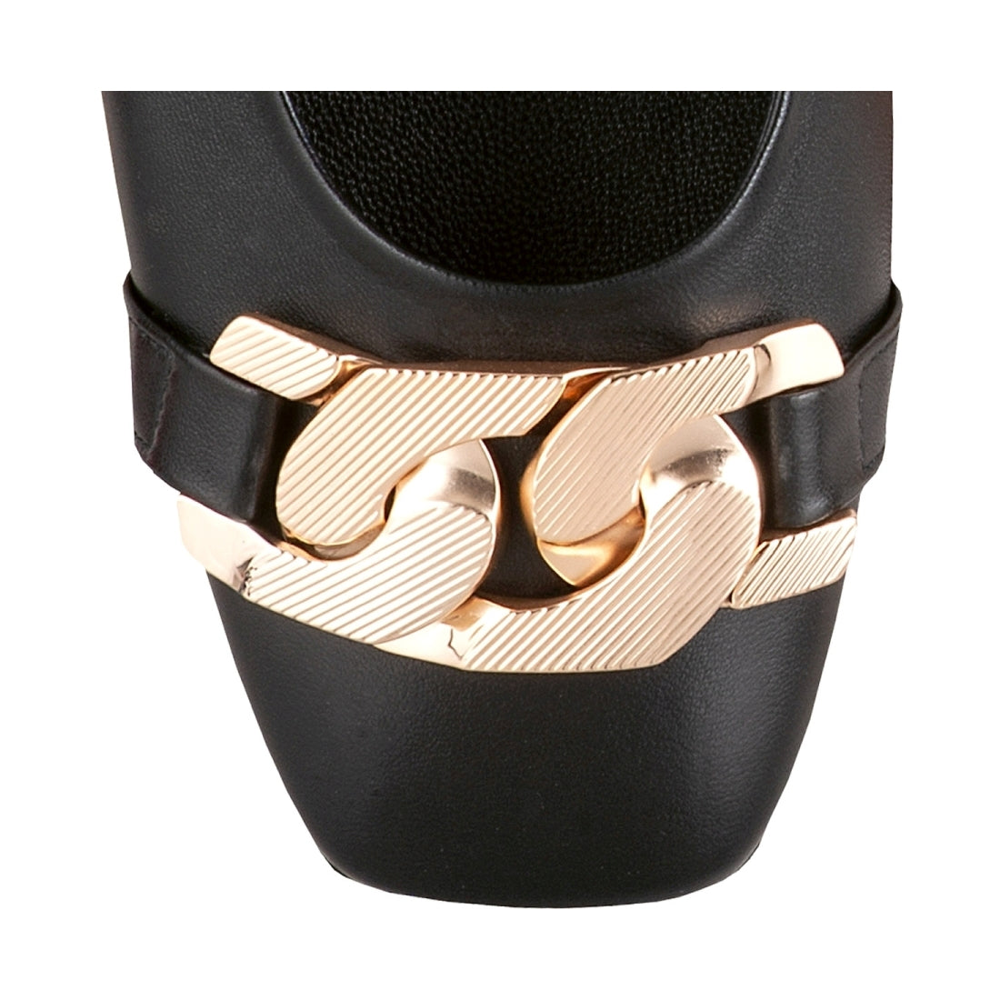 Hogl Womens Black coco flats | Vilbury London