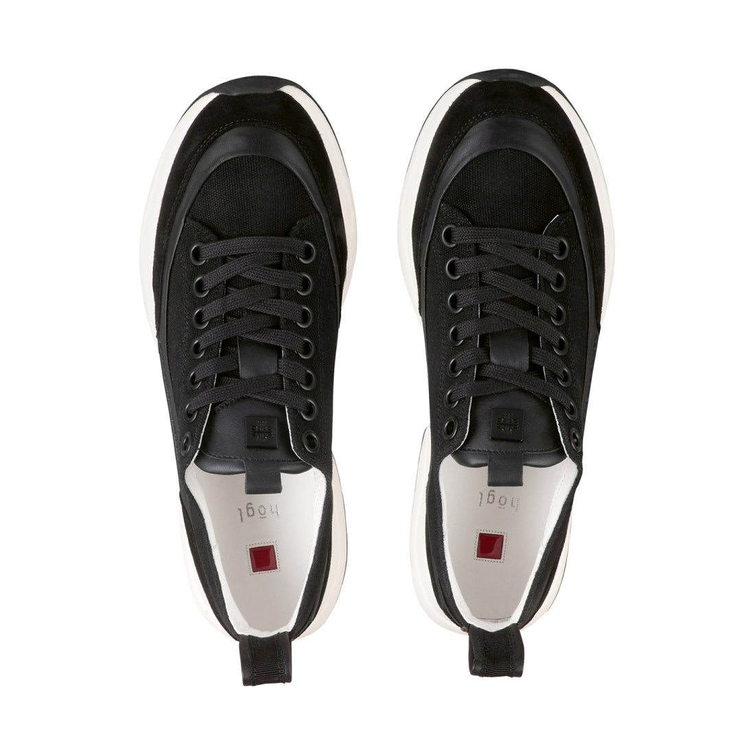 Hogl Womens Black chelsea flats | Vilbury London