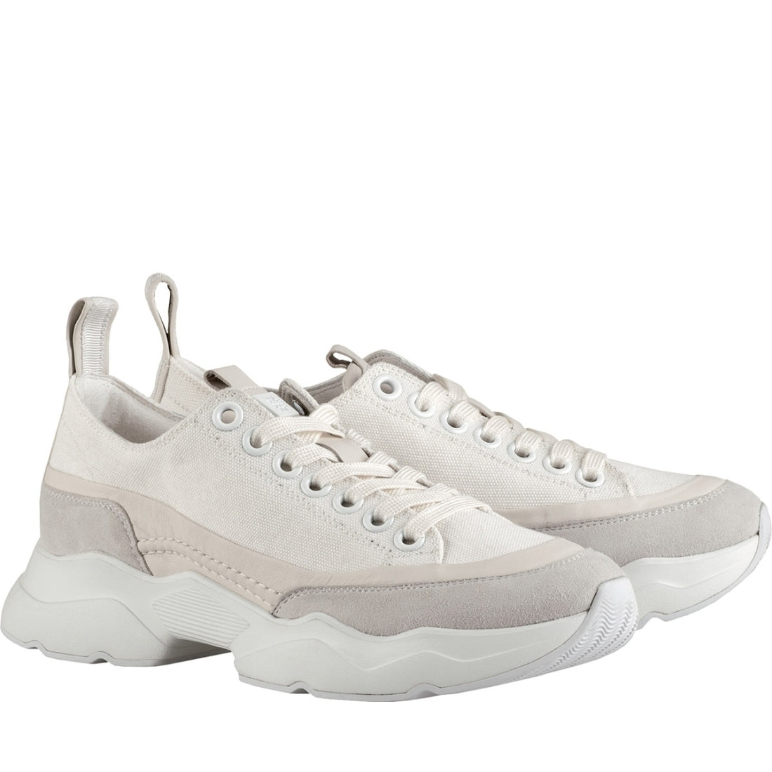 Hogl Womens Creme chelsea flats | Vilbury London