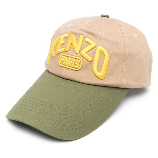 KENZO mens beige casual cap | Vilbury London