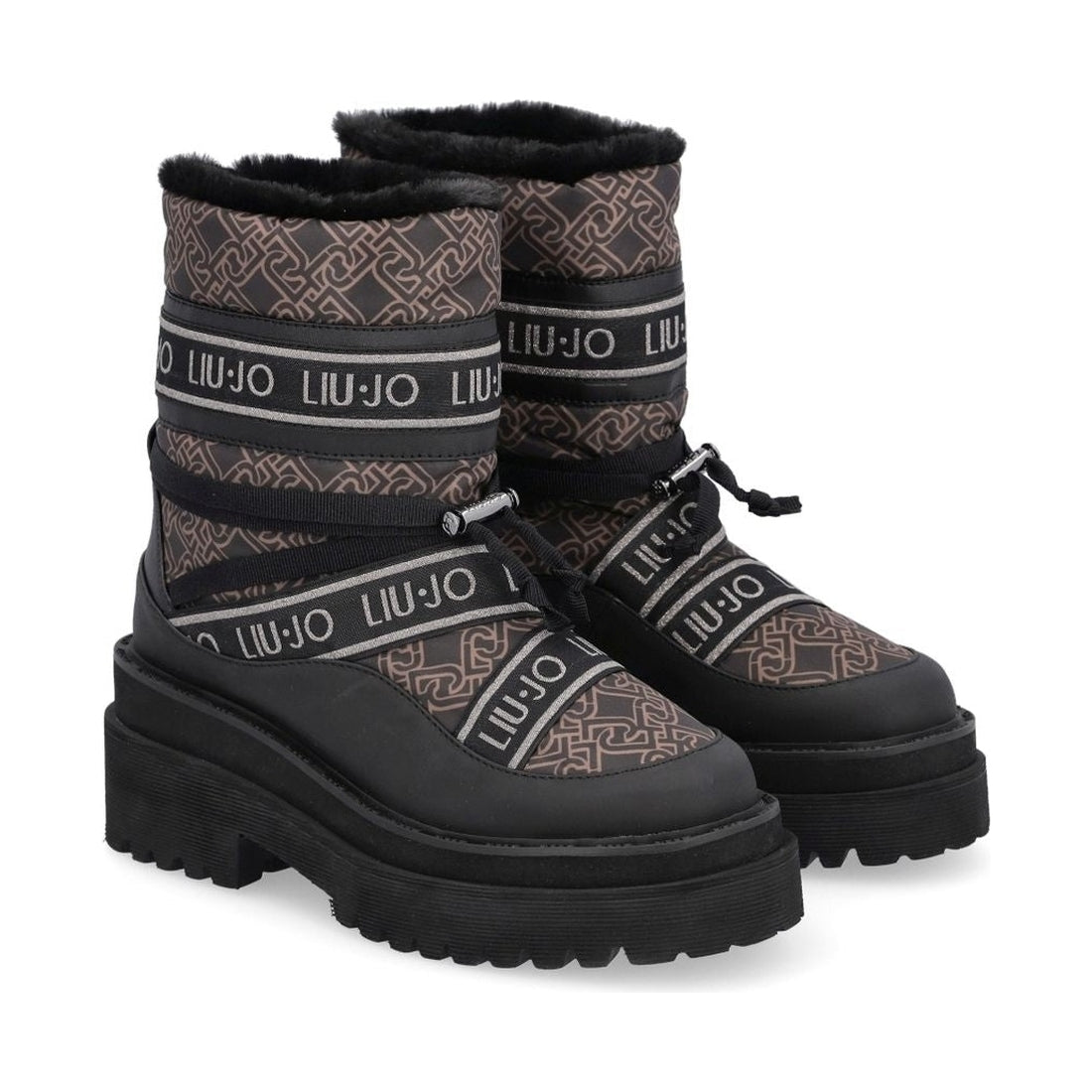 Liu Jo womens Brown Black purple 31 - ankle boot | Vilbury London