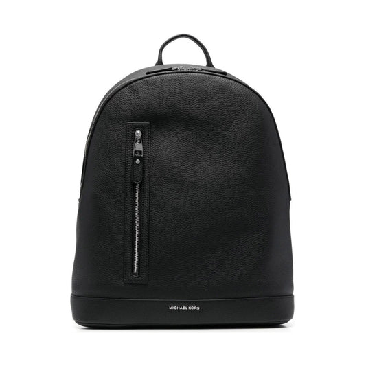 Michael Kors mens Black slim commuter backpack | Vilbury London