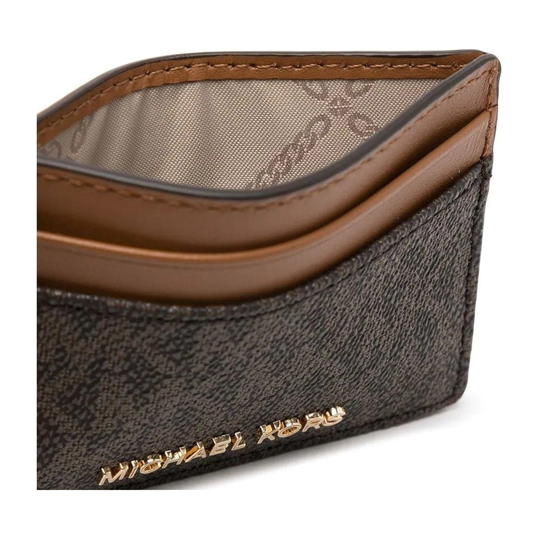Michael Kors womens Brown card holder | Vilbury London