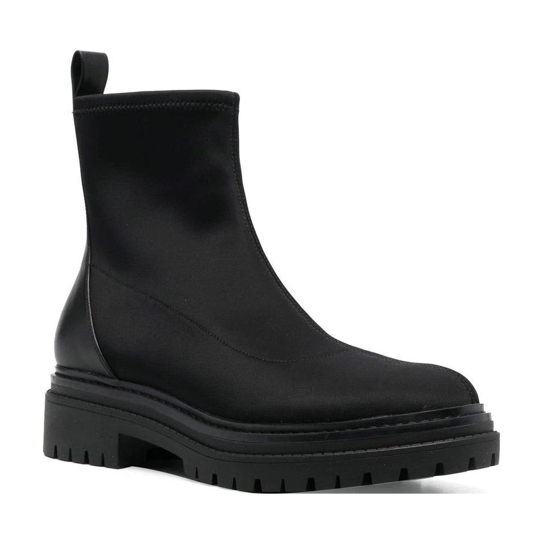 Michael Kors womens Black comet lug bootie | Vilbury London