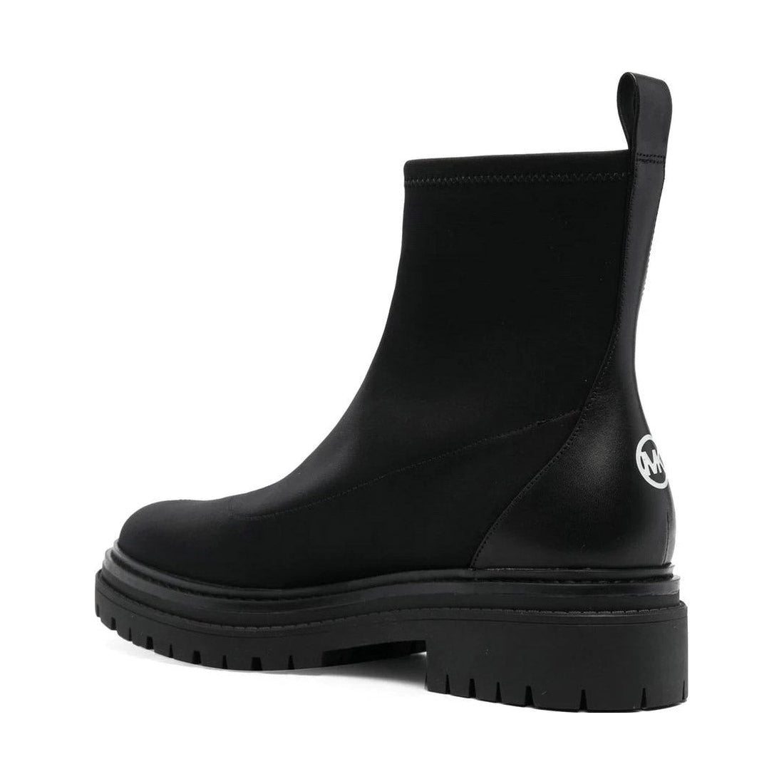 Michael Kors womens Black comet lug bootie | Vilbury London