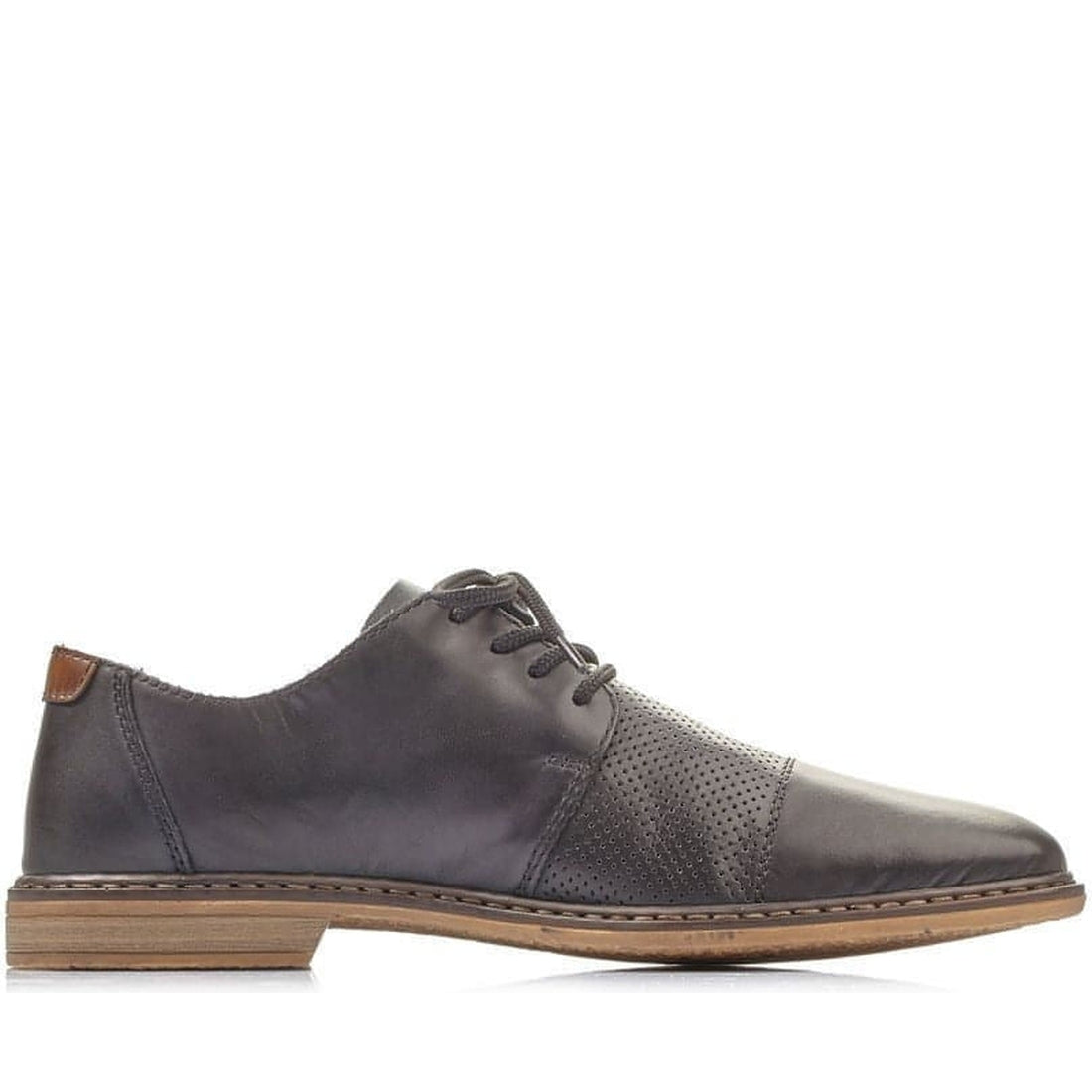 Rieker mens black classic closed formal | Vilbury London