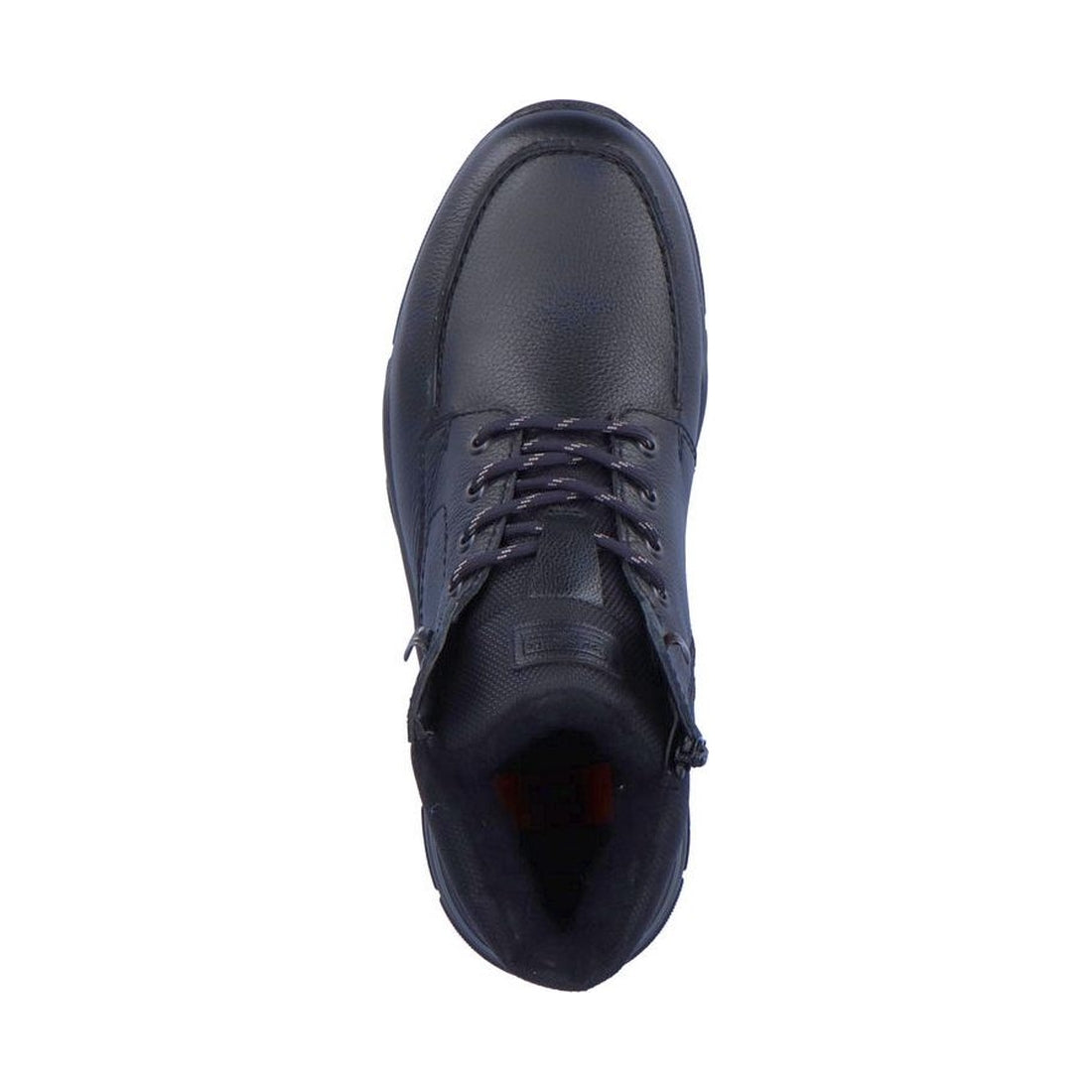 Rieker mens black casual closed booties | Vilbury London