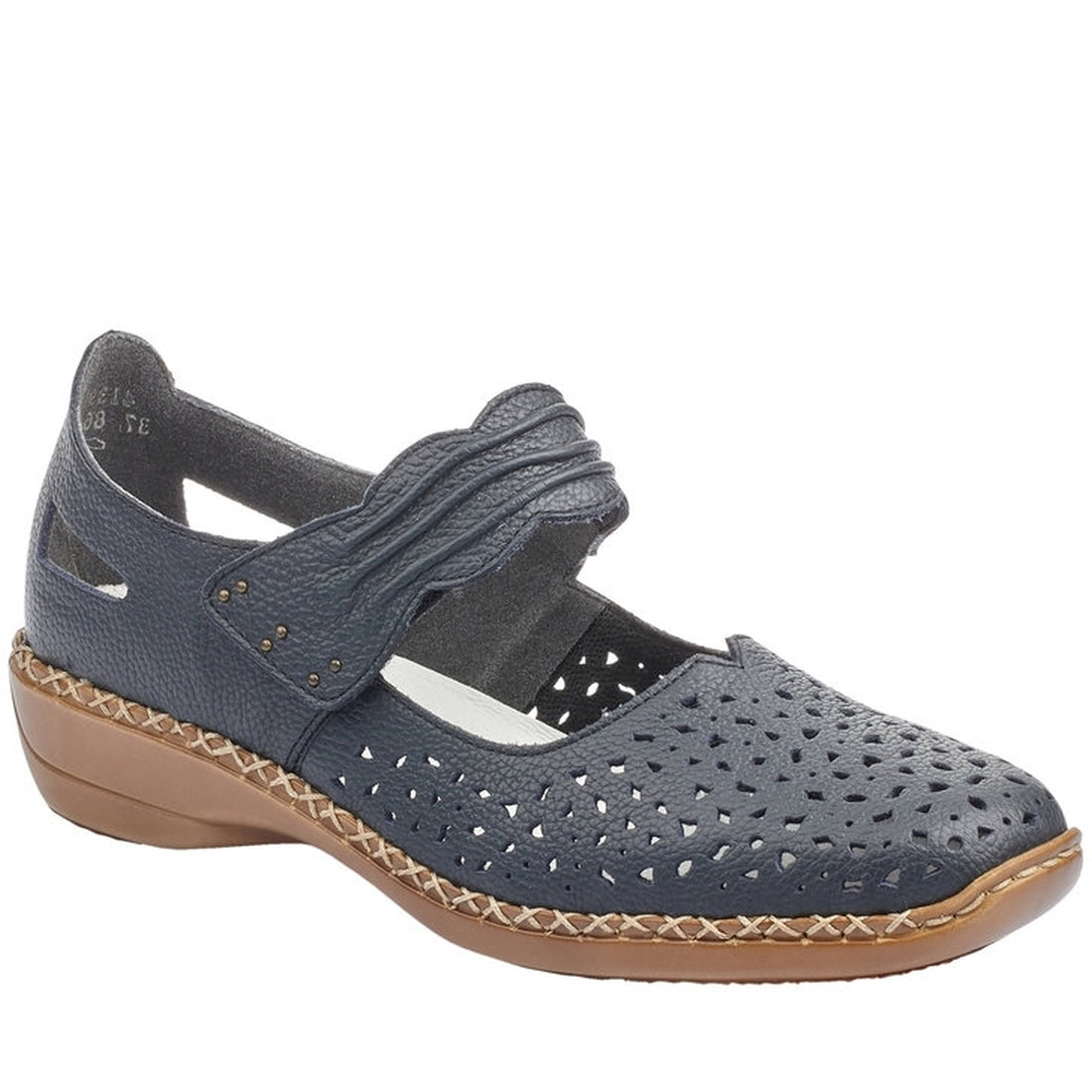 Rieker Womens royal casual part-open sandals | Vilbury London
