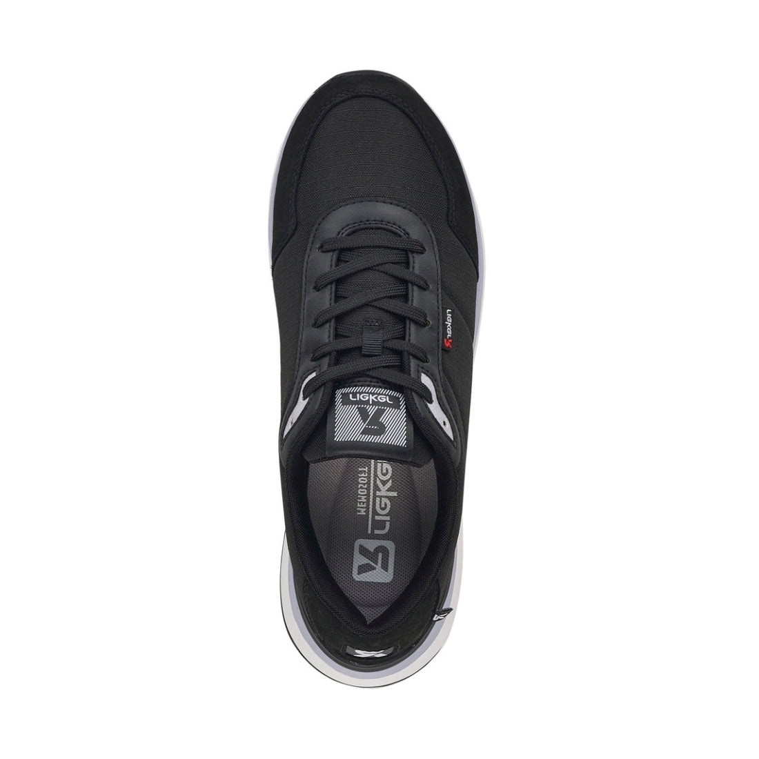 Rieker Womens schwarz casual closed shoes | Vilbury London