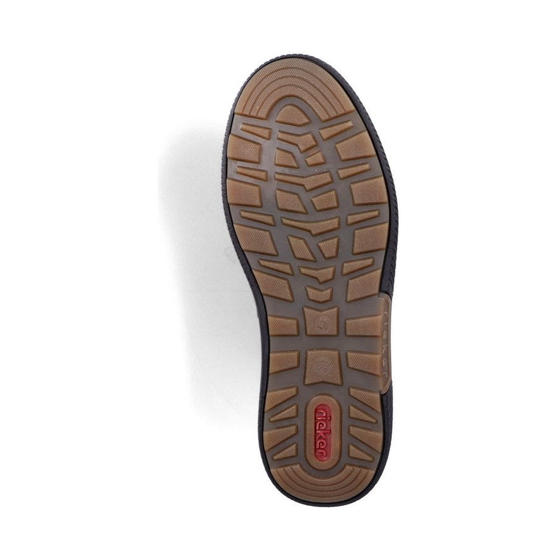 Rieker mens blue casual closed booties | Vilbury London