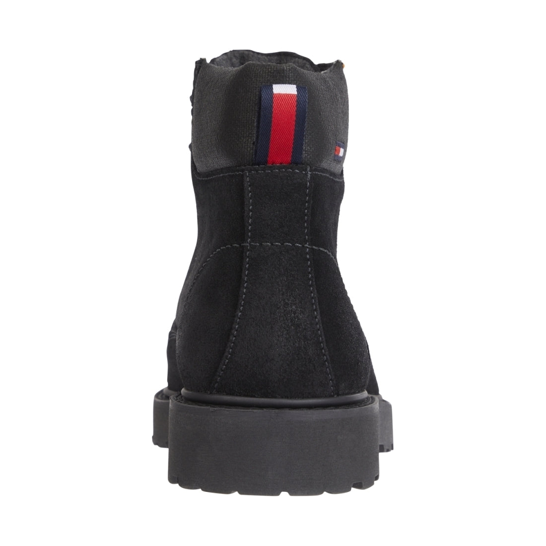 Tommy Jeans mens Black bran collar booties | Vilbury London