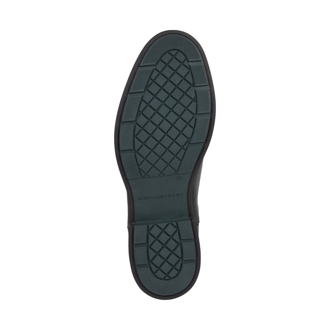 Tommy Hilfiger mens Black rounded chelsea booties | Vilbury London