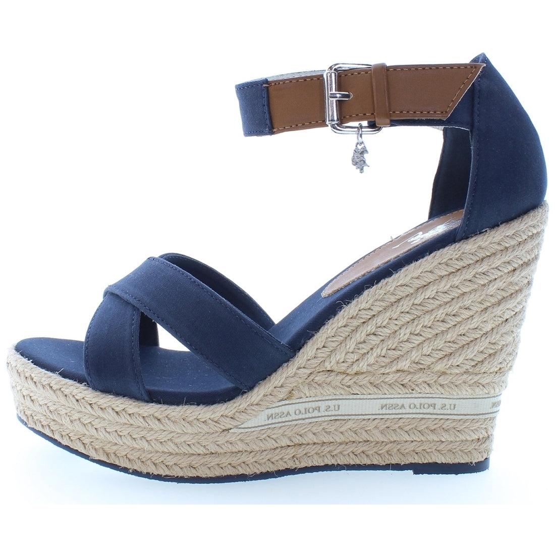 U.S. Polo Assn. Womens Blu aylin sandals | Vilbury London