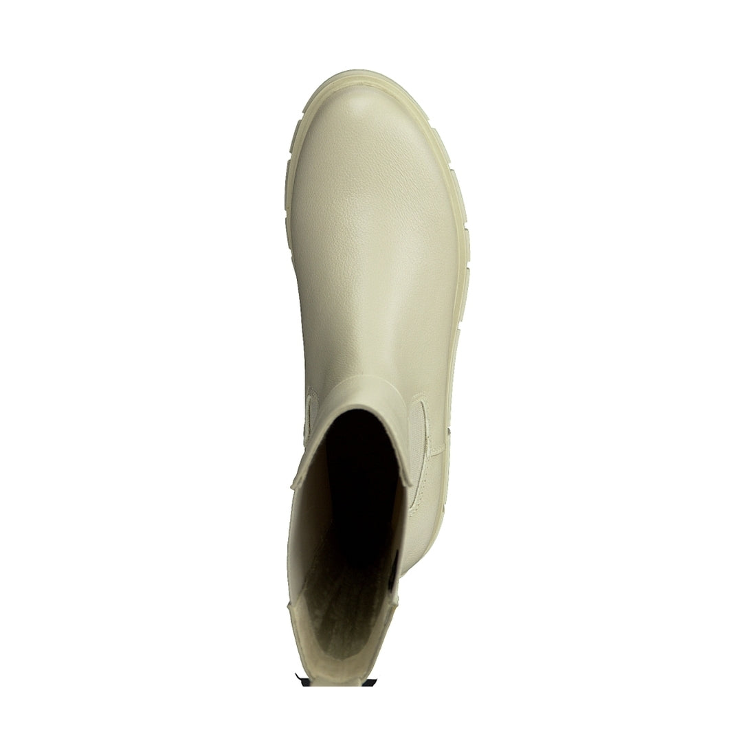 Marco Tozzi womens beige casual closed booties | Vilbury London
