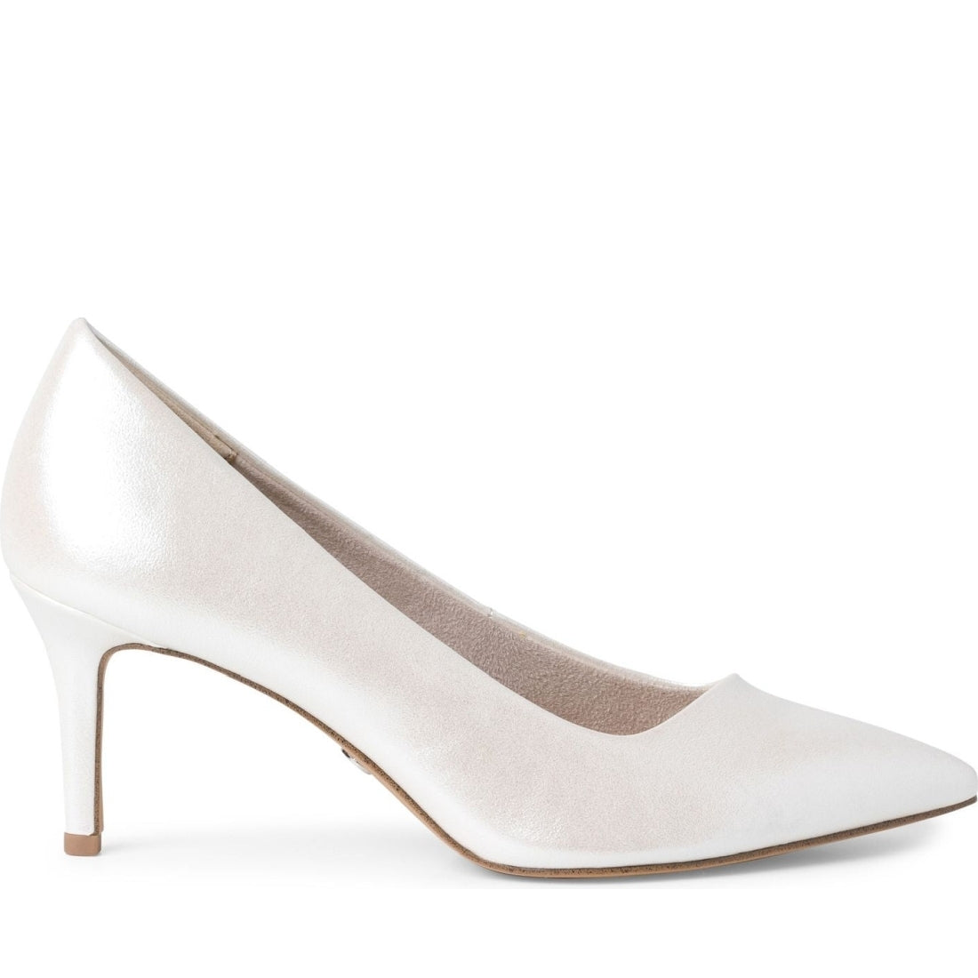 Tamaris womens pearl elegant closed pumps | Vilbury London