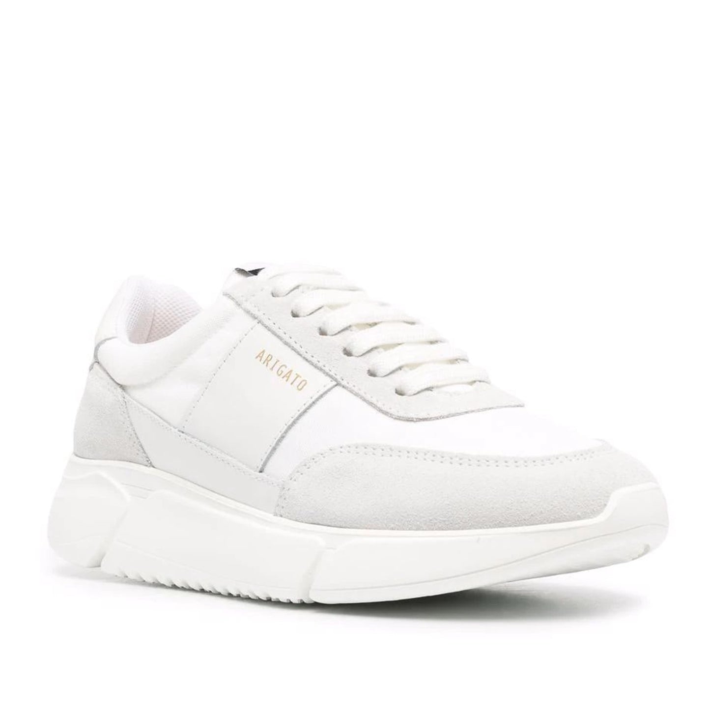 Genesis Women's White Vintage Athletic Sneakers