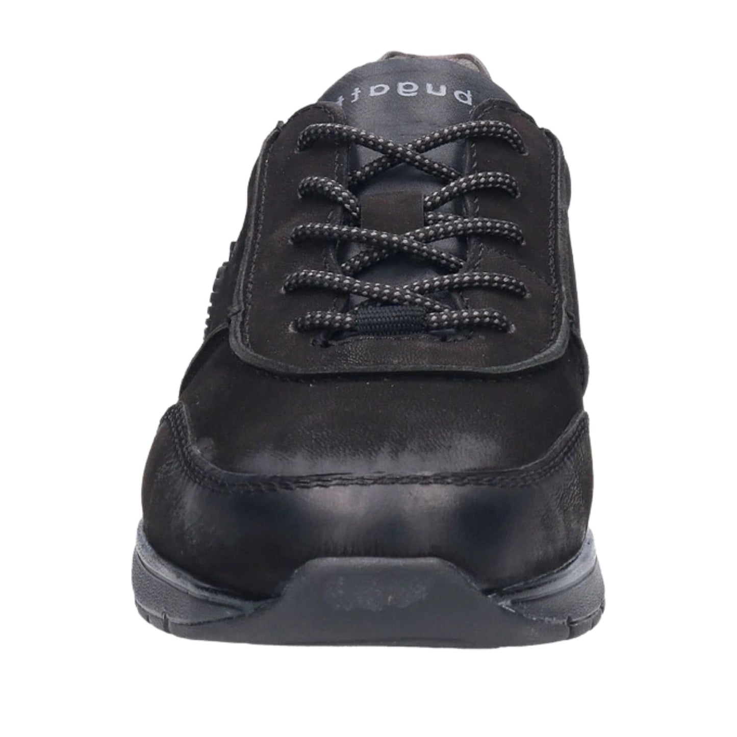 Laporis Men's Black Wedge Athletic Sneakers