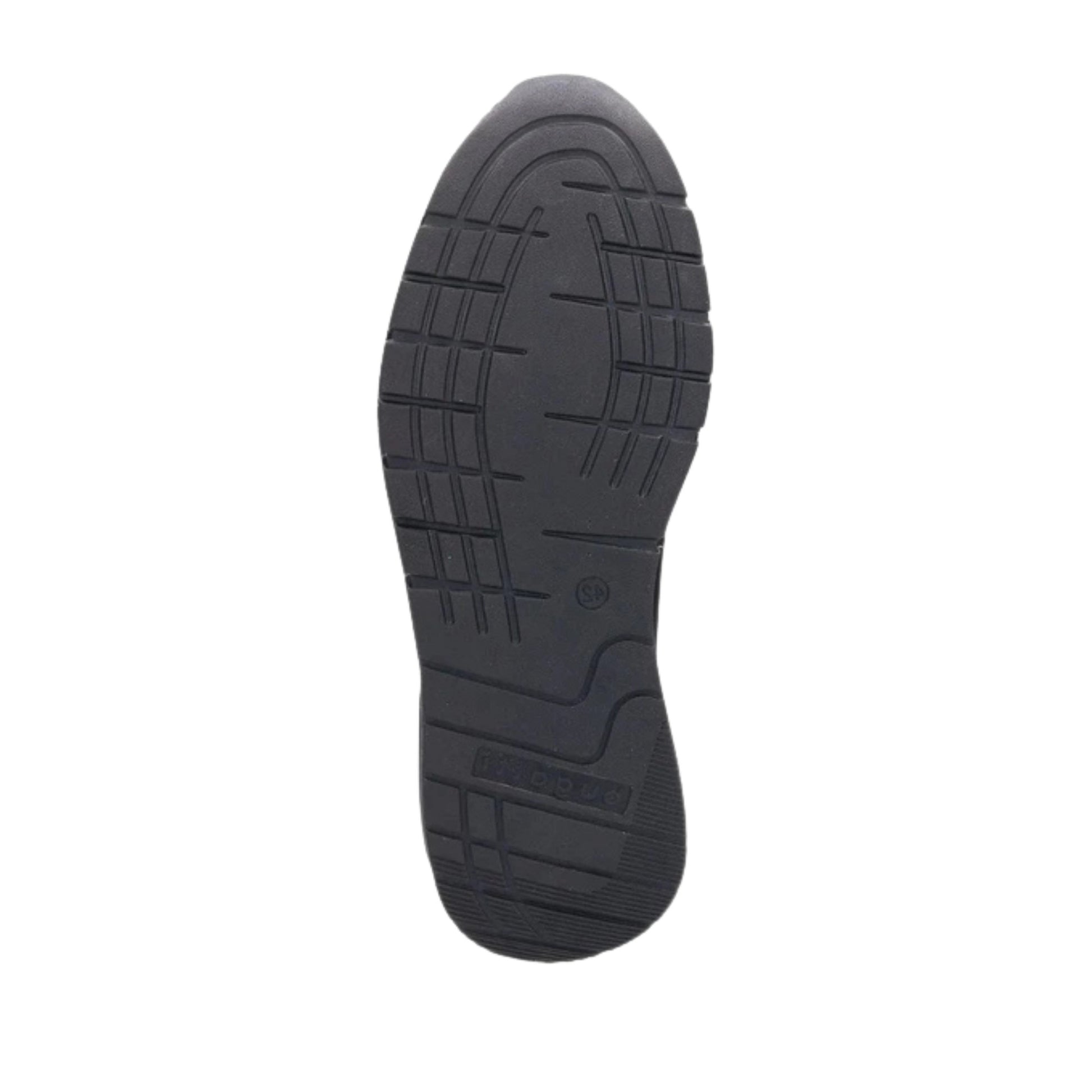 Laporis Men's Black Wedge Athletic Sneakers